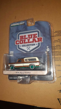 1979 Ford F-150 Greenlight Blue Collar Collection Chase 1/64