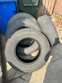 Toyota 4 runner tires 