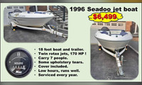 Seadoo Jet Boat 