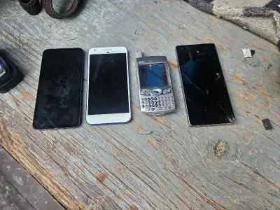 Lot of 4 Mobile Phones, View more