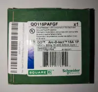 QO115PAFGF or QO115PDF - Square D GFCI AFCI combo breaker