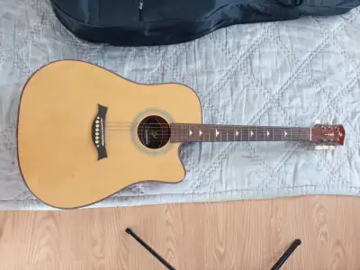 Shift horse full length acoustic guitar with bag, View more