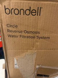 Water filtration Brondell H2O+ Circle Water Saving Reverse Osmos