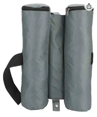 Tent Weight Bags, Canopy Weighted Sand Bags Pop-up Sunshade Tent Foot Outdoor Sun Shelter Legs(Army...