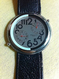 Dejuno Ladies Designer Dual Time Quartz Watch