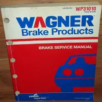 1992 WAGNER Brake Service Manual