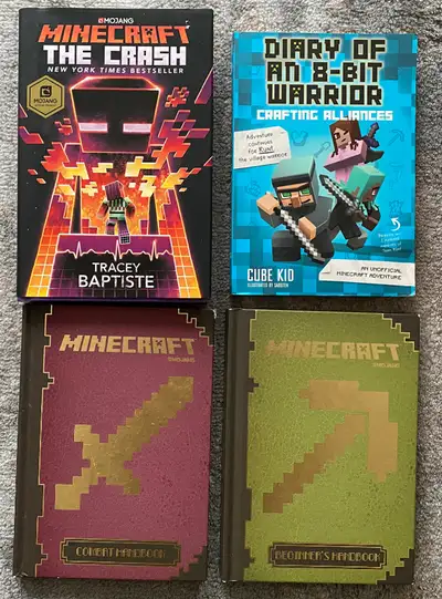 MINECRAFT 4 kids children's books chapter books graphic novels, View more