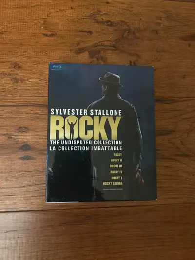 Excellent condition – Sylvester Stallone, Rocky The Undisputed Movie collection. I come to Barrie on...