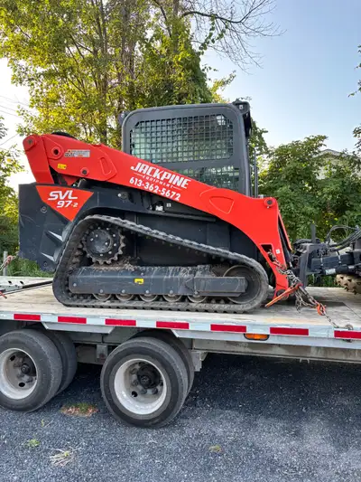 2024 Kubota SVL97-2 skid steer. Machine has 766 hours. Full machine warranty until October 2026. Hou...