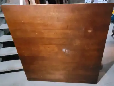 Dark brown kitchen table, View more