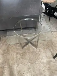 Small glass table 
