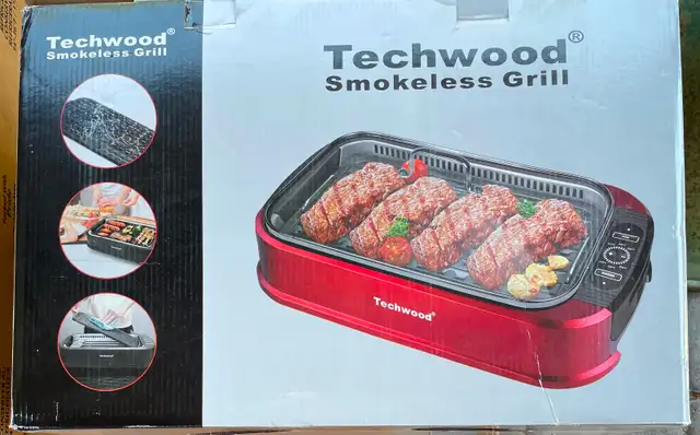 Smokeless Grill- Techwood; SW Calgary,62863732930049127