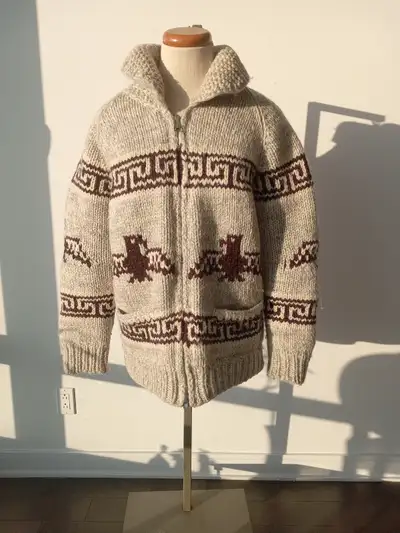 Cardigan en laine épaisse (Thunderbird), View more