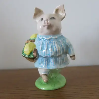 From a pet free and smoke free home. For sale a porcelain figurine from BEATRIX POTTER'S books "THE...