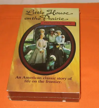 VHS Tape -LITTLE HOUSE ON THE PRAIRIES - 1 Tape Movie -(SEALED NEW) NBC Production - National Broadc...