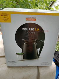 Keurig 2.0 Carafe, 32oz Capacity, For Keurig 2.0 Brewers, New