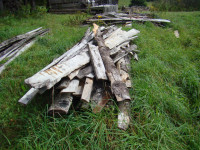 off cut sawmill wood