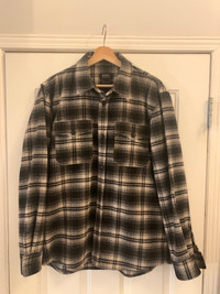 A.P.C. Plaid  Shirt (Size L)