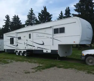 2013 Recreation by Design 38' Monte Carlo Platium Edition fifth wheel Custom Built tri axle/ with dr...