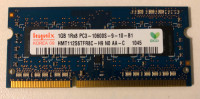 1 Gb DDR3 1333 Mhz SODIMM RAM (portable / laptop)