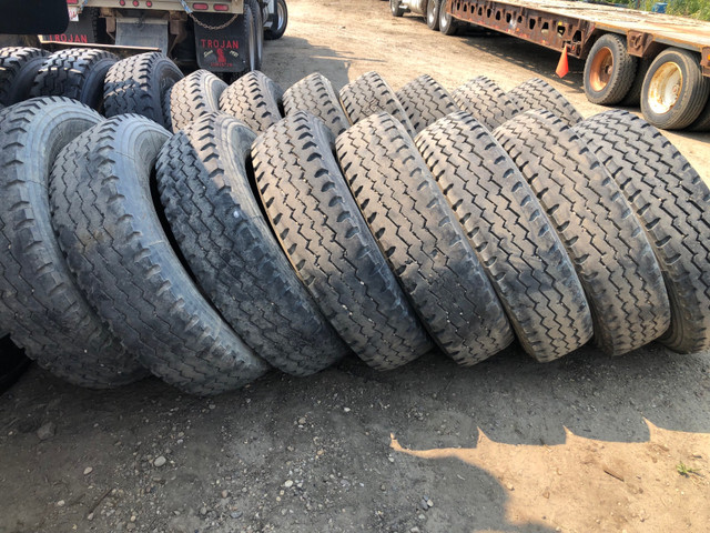 10 - 11:00 X 24.5 USED TRAILER TIRES! in Tires & Rims in Edmonton