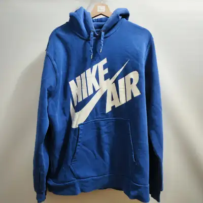 Nike Air Hoodie Pullover Sweater Hoody Blue - MENS LARGE, View more