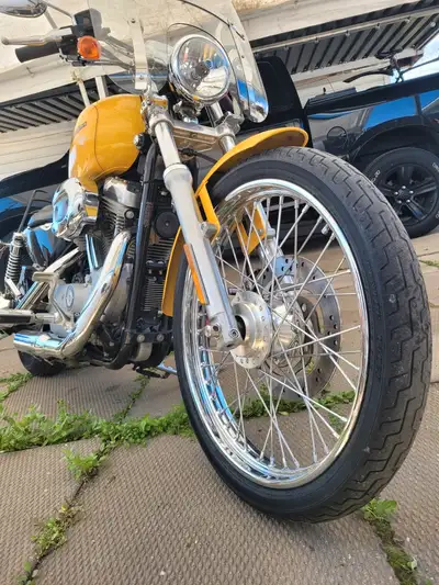 this sporster has the screaming eagle 1200 up grade sounds nice but not to noisy....super clean .......