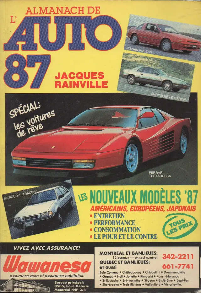 almanach de l'auto 87 in Textbooks in Longueuil / South Shore - Image 2