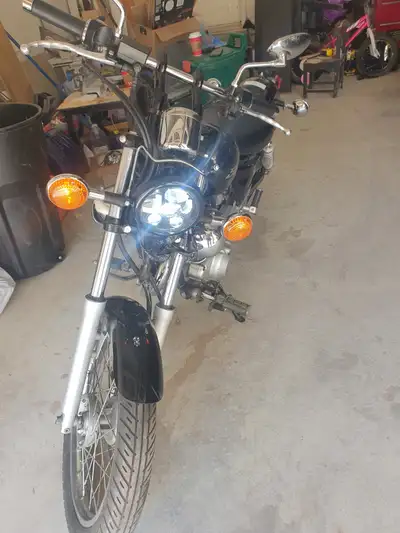 2018 Yamaha VStar 250 Very Low Kms - 6054km Brand new upgraded maintenance free battery - much bette...