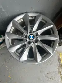 Two bmw alloy wheels R18