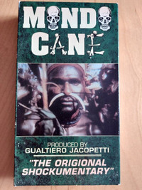 VHS - Mondo Cane (premier shockumentary) culture/gore/culte