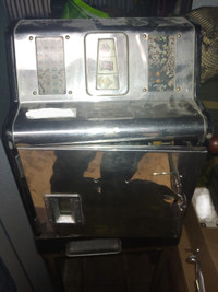 1950s British Mechanical Slot Machine