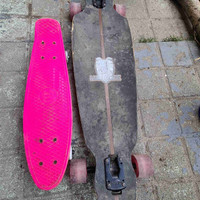 Longboard, skateboard 