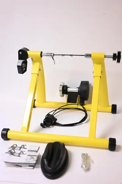 Bike Trainer DEUTER Bike Trainer Indoor Resistance Exercise Stationary Bicycle Stand preowned USED....