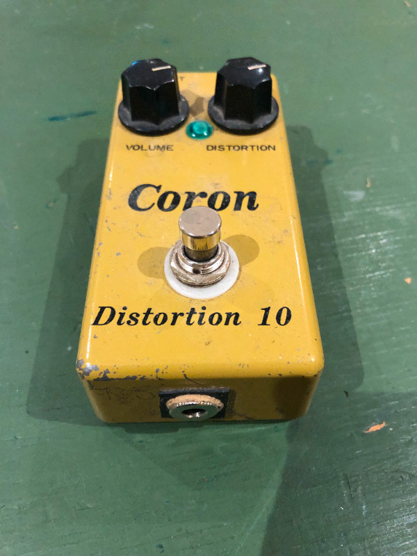 1970's Vintage CORON Distortion 10 Electric Guitar Pedal in Amps & Pedals in Markham / York Region - Image 2