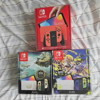 Nintendo Switch Oled Special Editions, View more