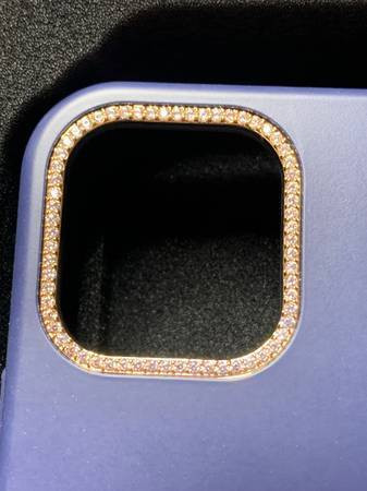 SKYB iPhone 12 Pro Max Phone Case with Cubic Zirconia Jewelry