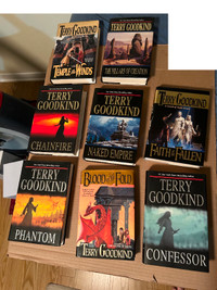 TERRY GOODKIND LOT OF H/C BOOKS [SCIENCE FICTION]
