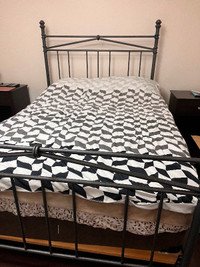 Double size Bed Frame and box spring