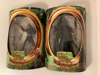 THE LORD OF THE RINGS THE FELLOWSHIP OF THE RINGS ACTION FIGURES