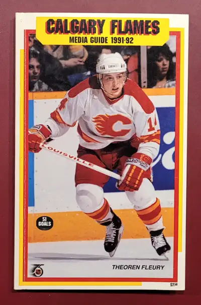 Calgary Flames Media Guide 1991-92., View more