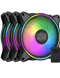 Case Fans COOLER MASTER MF120 Halo wired 3 in 1 Addressable RGB