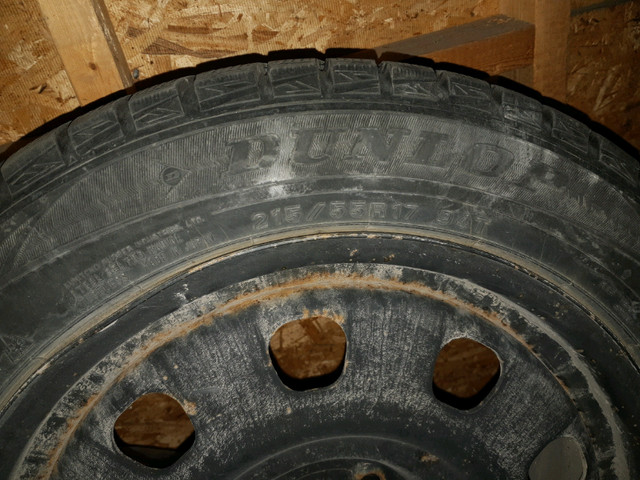 17" Winter tire on rims 215/55R17 5x108 Ford Escape dans Pneus et jantes  à Laval/Rive Nord