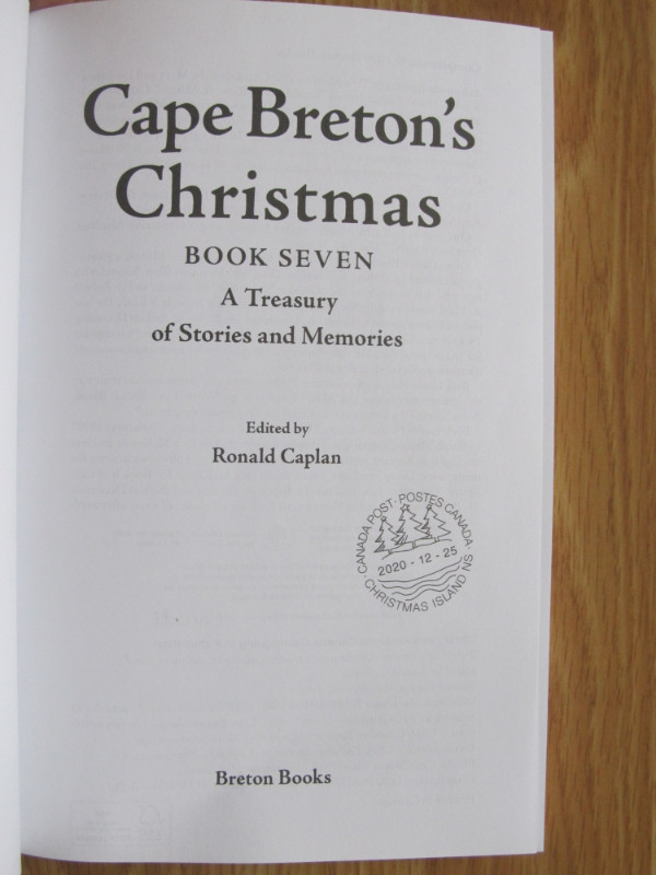 CAPE BRETON'S CHRISTMAS 7 edited by Ronald Caplan - 2020 in Other in City of Halifax - Image 2