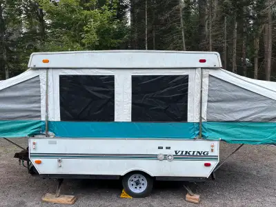 For sale is a 1998 Viking tent trailer, perfect for camping adventures! While this trailer has been...