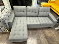 Brand new Box Packed 3 Seater Fabric Sectional Sofa