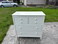 White dresser for sale- in decent shape