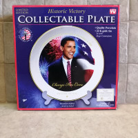 OBAMA Victory Collectable Plate