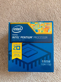 Pentium G3258 Anniversary Edition