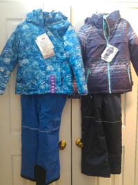 Snowsuits, Girls Size 10, XMTN and StormPack..Sunice..$50 BNWT